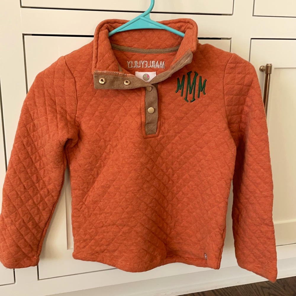 MarleyLilly 3/4 pullover (MMM monogram)